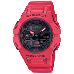 卡西欧（CASIO）G-SHOCK王鹤棣同款蓝牙防震防水运动男女手表送礼推荐 GA-B001-4A