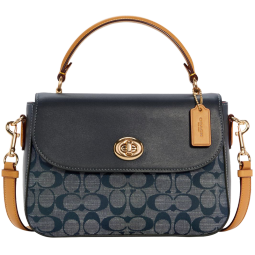 蔻驰（COACH）【官方直供】女士中号手提单肩斜挎包C4921IMDEI MARLIE