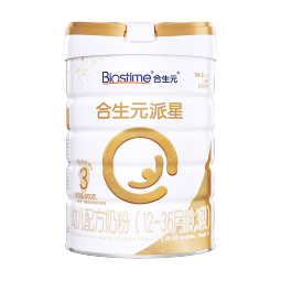 合生元（BIOSTIME）派星 幼儿配方奶粉 3段(12-36个月) 法国原装原罐进口 800克