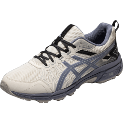亚瑟士ASICS男鞋越野跑鞋网面运动鞋耐磨减震跑步鞋GEL-VENTURE 7 MX 白色/藏青色 42.5
