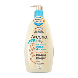 艾惟诺（Aveeno）婴儿洗发水沐浴露进口 宝宝洗护用品洗发护发洗护二合一532ml