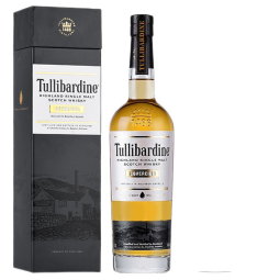 图里巴丁 Tullibardine 苏格兰原瓶进口洋酒 高地产区43度单一麦芽威士忌700ml 萨威琳波本桶威士忌单支礼盒装