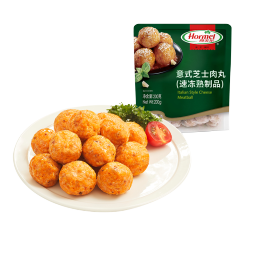 荷美尔（Hormel）意式芝士肉200g早餐优选涮火锅加热即食火锅意面食材关东煮丸子 芝士丸200g*3