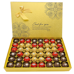 费列罗唯美斯双拼巧克力礼盒情人节520礼物送女友老婆女生生日惊喜48颗
