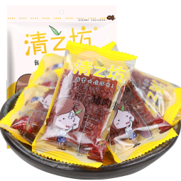 清之坊  原味猪肉脯 200g 独立小包  靖江特产休闲零食肉脯肉干网红小吃