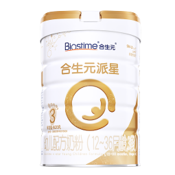 合生元（BIOSTIME）合生元(BIOSTIME)派星进口幼儿配方奶粉3段900/800g(12-36个月) 3段900克A2（整箱6罐更划算）