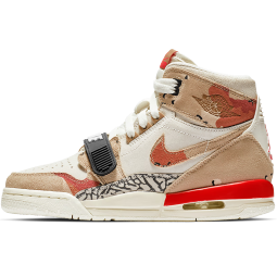 耐克（NIKE）AIR JORDAN LEGACY 312（GS）缓震耐穿运动童鞋 AT4040-126 35.5