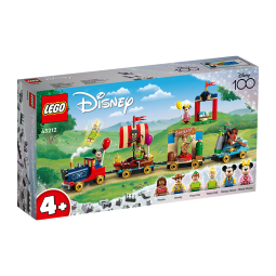乐高（LEGO）迪士尼系列公主女孩创意拼搭积木玩具生日礼物 43212 迪士尼欢庆专列