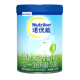 诺优能活力蓝罐（Nutrilon） 幼儿配方奶粉（12—36月龄，3段）800g