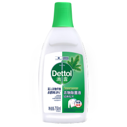 滴露（Dettol）衣物除菌液经典松木750ml 高效杀菌内衣除螨 配合洗衣液消毒液用