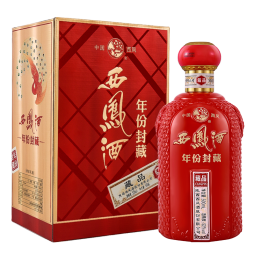 西凤 年份封藏 藏品 52度 500ml 单瓶装  凤香型白酒【婚宴用酒】