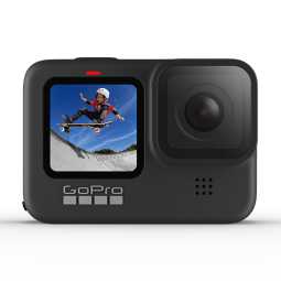 GoPro HERO9 Black 运动相机 5K户外摩托骑行水下防水记录防抖 滑雪照相机 Vlog数码运动摄像机