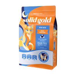 素力高（SolidGold）进口高蛋白 金装金素鸡 成猫幼猫全价猫粮 3磅/1.36kg