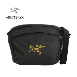 始祖鸟（ARC’TERYX）Mantis 系列 Waistpack 挎包腰男女通用斜挎包刘雯张新成明星同款  Mantis 1  黑色