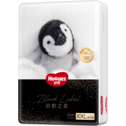 好奇（Huggies）治愈之柔企鹅裤成长裤XXL24片(15kg以上)加加大号婴儿尿不湿超薄