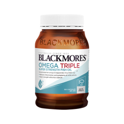 澳佳宝 Blackmores 3倍浓度深海鱼油软胶囊1500mg150粒 含dha 无腥味鱼油 成人 超高纯度 三倍鱼油