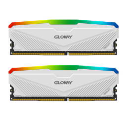 光威(Gloway) 32GB (16GBX2) 套装 DDR5 6400 台式机内存 天策Ⅱ代系列 CL32 RGB 海力士 Adie