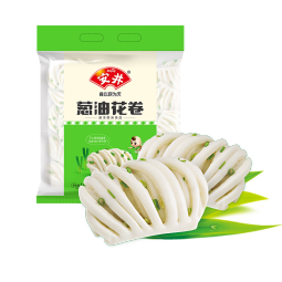 安井 葱油花卷 1kg/袋 约34个 馒头包子面点  速食家庭装早餐早茶点心