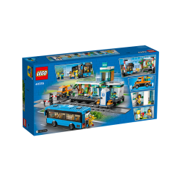 乐高（LEGO）积木60335忙碌的火车站7岁+男孩儿童玩具生日礼物