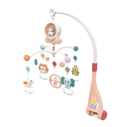 皇儿婴儿玩具摇铃手拍鼓有声会动宝宝手持新生儿3-6个月早教0-1岁1 摇铃手拍鼓+充电套装