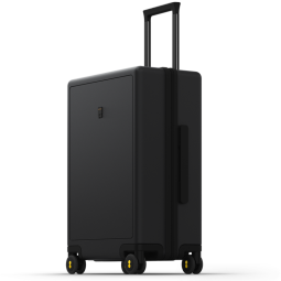 地平线8号（LEVEL8）行李箱旅行箱登机箱德国PC箱体男女拉杆箱 24英寸 幻影黑