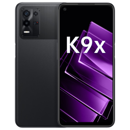 OPPO K9x 8GB+128GB 黑曜武士 天玑810 5000mAh长续航 90Hz电竞屏 6400万三摄 拍照5G手机【一年碎屏保套装】