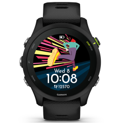 佳明（GARMIN）Forerunner255M音乐版暗夜黑心率血氧跑步户外运动手表圣诞礼物