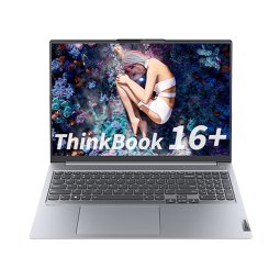 ThinkPad联想ThinkBook 16+ 锐龙R7 金属轻薄笔记本电脑 大屏商务办公学生游戏本 标压八核 R7-7735H 16G内存 512G固态 官方