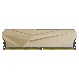酷兽（CUSO）DDR4 台式机内存条 DDR4 16G 3200 金色马甲 夜枭系列-散热马甲条