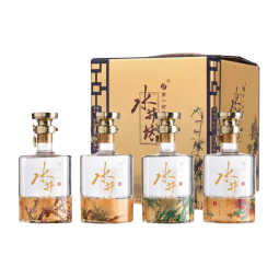 水井坊 · 梅/兰/竹/菊 浓香型白酒 52度 600mL 4瓶 礼盒装