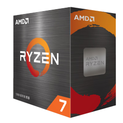 AMD 锐龙R5/R7 CPU处理器台式机电脑核显游戏办公可选全新 5600 5700x 7500f  散片 盒装 5600g R7 5800X【全新散片】