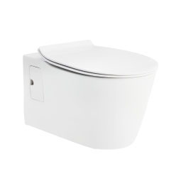 美标壁挂式马桶墙排入墙式马桶悬空挂壁式坐便器智能挂厕组合进口马桶 壁挂马桶+隐藏式高水箱