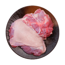 恒都 国产原切带皮去骨羔羊后腿肉1kg/袋 冷冻 内蒙古羔羊煎炒炖煮