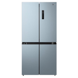 美的（Midea）冰箱476升四开门十字对开 家用大容量 双循环双变频 PT净味 超薄电冰箱BCD-476WSPZM(E)