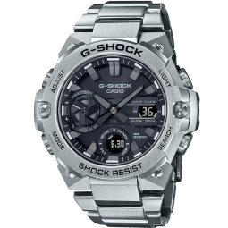卡西欧（CASIO）手表男士G-SHOCK钢铁坚毅之心运动电子日韩表礼物GST-B400D-1A