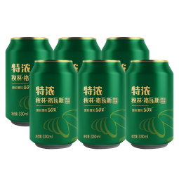 秋林格瓦斯特浓330ml 哈尔滨特产 大列巴面包发酵饮料 俄罗斯风味汽水 直发 特浓格瓦斯330ml*6罐