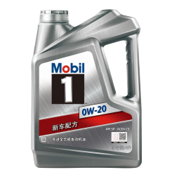 美孚（Mobil）美孚1号银美孚 先进全合成汽机油0W-20 SP级4L配方新升级汽车保养