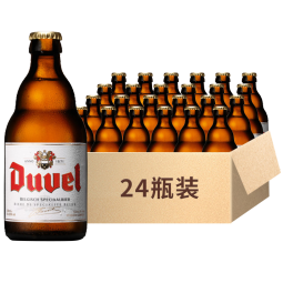 督威（DuveL）黄金艾尔啤酒 比利时原瓶进口 精酿啤酒 330mL 24瓶
