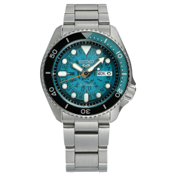 精工（SEIKO）手表 日韩表透底100米防水机械男士腕表SRPJ45K1 生日礼物