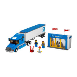 乐高LEGO 城市CITY 积木玩具 警察城市组 特技车 男孩女孩礼物小颗粒 7848 玩具反斗城卡车