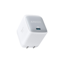 ANKER 安克 氮化镓升级超能充(GaN)30W快充充电器 苹果/华为/小米/平板手机电脑通用 30W氮化镓超能充 充电器-白色