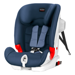 宝得适（Britax）宝宝汽车儿童安全座椅9个月-12岁ISOfit硬接口百变骑士 新色上市 精致蓝