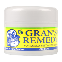 老奶奶臭脚粉（Gran’s remedy）新西兰进口Gran's remedy老奶奶除鞋臭脚运动粉除脚汗净化除味粉 50g 1罐 经典款【原味】
