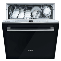 西门子SJ636X04JC(含黑色门板) 12套大容量家用洗碗机嵌入式  智能除菌 变频节能 三重烘干 洗烘一体