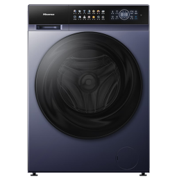 海信（Hisense）滚筒洗衣机全自动 洗烘一体 10公斤熨烫杀菌彩屏超薄洗衣机 活水洗科技双投放 54cm超薄平嵌 HD10ME3以旧换新