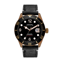 雷米格（ROMAGO）瑞表手表男青铜系列潜水经典男士自动机械腕表200米防水腕表