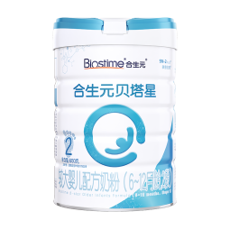 合生元（BIOSTIME）贝塔星 较大婴儿配方奶粉 2段(6-12个月) 法国原装原罐进口 900克