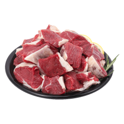 百里炙原切牛腩块 源头直发 新鲜进口牛肉粒大块牛腹肉炖煮烧烤火锅食材 原切牛腩块 2.4kg
