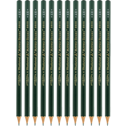 三菱（Uni）美术素描铅笔 学生绘图铅笔9800 4H 12支装