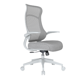 恒林 黑天鹅电脑椅人体工学椅翻转扶手转椅书房学习椅 HLC-3688灰色